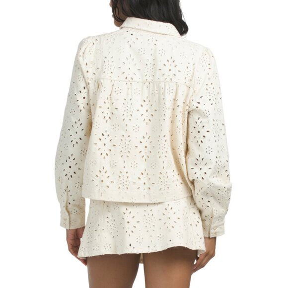 JACQUIE THE LABEL Ivory Helena Shirt - Picture 2 of 2